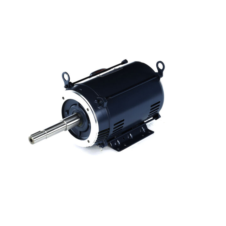 Close-Coupled Pump Motor, 5 HP, 3 Ph, 60 Hz, 575 V, 1200 RPM, 215JPV Frame, DP