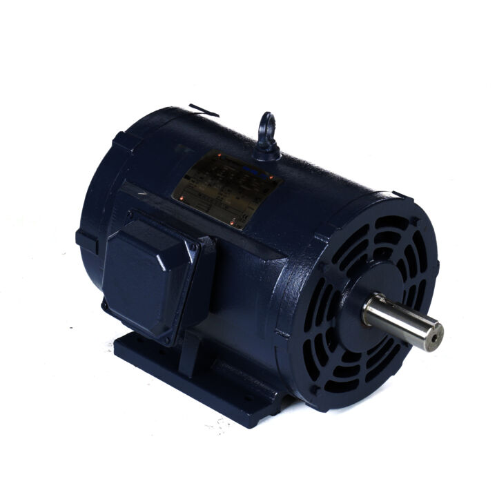 General Purpose Motor, 15 HP, 3 Ph, 60 Hz, 575 V, 3600 RPM, 215T Frame, DP