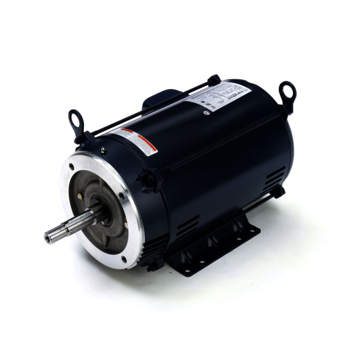Close-Coupled Pump Motor, 15 HP, 3 Ph, 60 Hz, 230/460 V, 3600 RPM, 215JM Frame, DP