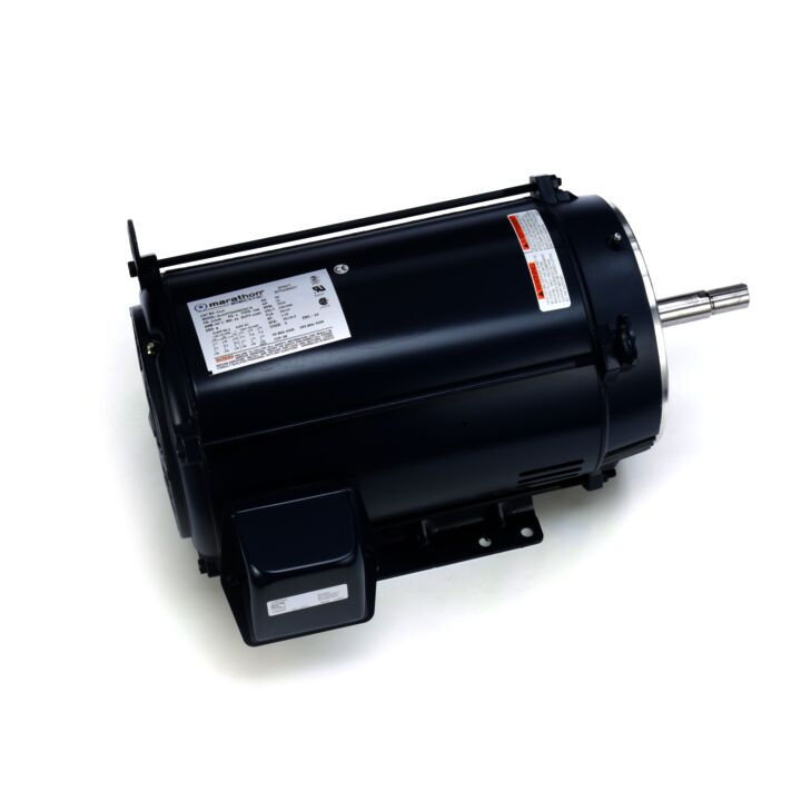 Close-Coupled Pump Motor, 15 HP, 3 Ph, 60 Hz, 230/460 V, 3600 RPM, 215JM Frame, DP