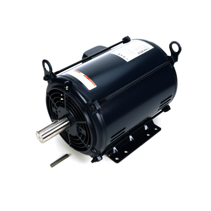 General Purpose Motor, 10 HP, 3 Ph, 60 Hz, 575 V, 1800 RPM, 215T Frame, DP