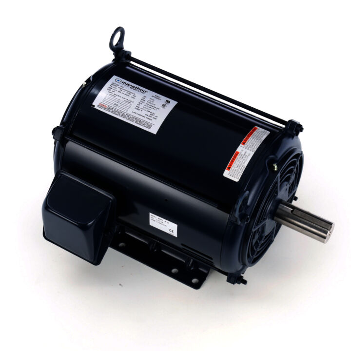 Other Purpose Motor, 5 & 2.22 HP, 3 Ph, 60 & 60 Hz, 200-230 & 200-230 V, 1800 & 1800 RPM, 215T Frame, DP