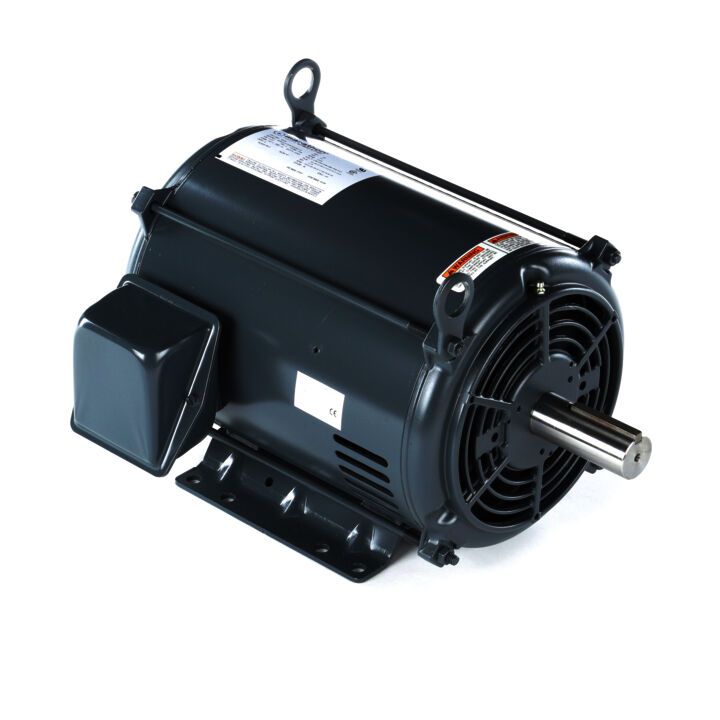 50 Hz Motor, 10 HP, 3 Ph, 50 Hz, 190-200-208/380-400-415 V, 1500 RPM, 215T Frame, DP