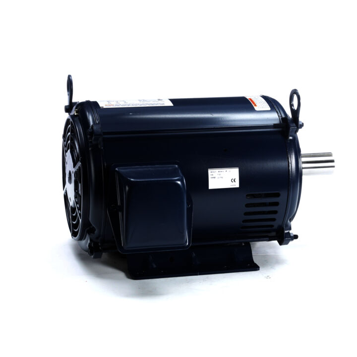 General Purpose Motor, 10 HP, 3 Ph, 60 Hz, 200 V, 1800 RPM, 215T Frame, DP
