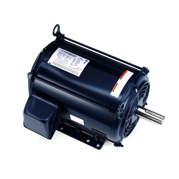 General Purpose Motor, 5 & 1.25 HP, 3 Ph, 60 Hz, 460 & 460 V, 1800 & 1800 RPM, 215T Frame, DP