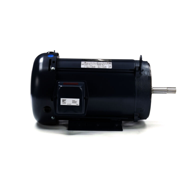 Close-Coupled Pump Motor, 10 & 7.50 HP, 3 Ph, 60 & 50 Hz, 230/460 & 190/380 V, 1800 & 1500 RPM, 215JM Frame, TEFC