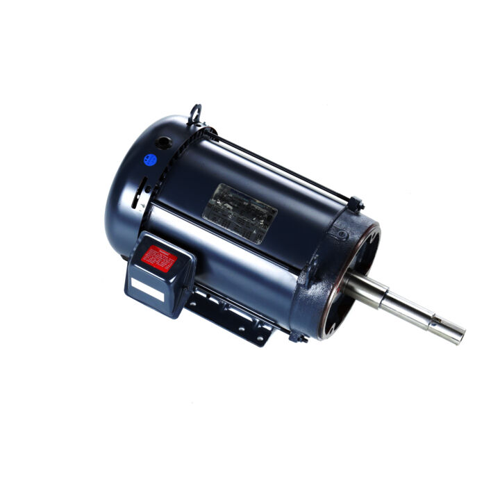 Close-Coupled Pump Motor, 10 & 7.50 HP, 3 Ph, 60 & 50 Hz, 230/460 & 190/380 V, 1800 & 1500 RPM, 215JP Frame, TEFC