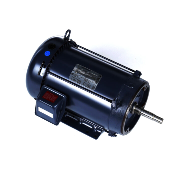 Close-Coupled Pump Motor, 10 & 7.50 HP, 3 Ph, 60 & 50 Hz, 230/460 & 190/380 V, 1800 & 1500 RPM, 215JM Frame, TEFC