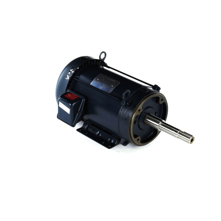 Close-Coupled Pump Motor, 10 HP, 3 Ph, 60 Hz, 575 V, 1800 RPM, 215JP Frame, TEFC