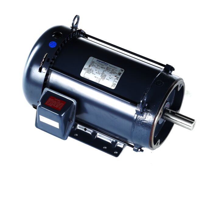 General Purpose Motor, 10 HP, 3 Ph, 60 Hz, 575 V, 3600 RPM, 215TC Frame, TEFC