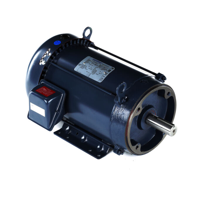 General Purpose Motor, 10 HP, 3 Ph, 60 Hz, 575 V, 3600 RPM, 215TC Frame, TEFC
