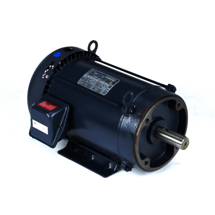 General Purpose Motor, 10 & 7.50 HP, 3 Ph, 60 & 50 Hz, 230/460 & 190/380 V, 3600 & 3000 RPM, 215TC Frame, TEFC