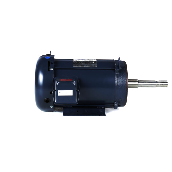 Close-Coupled Pump Motor, 10 & 7.50 HP, 3 Ph, 60 & 50 Hz, 230/460 & 190/380 V, 1800 & 1500 RPM, 215JP Frame, TEFC