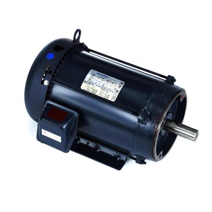 General Purpose Motor, 10 & 7.50 HP, 3 Ph, 60 & 50 Hz, 230/460 & 190/380 V, 3600 & 3000 RPM, 215TC Frame, TEFC