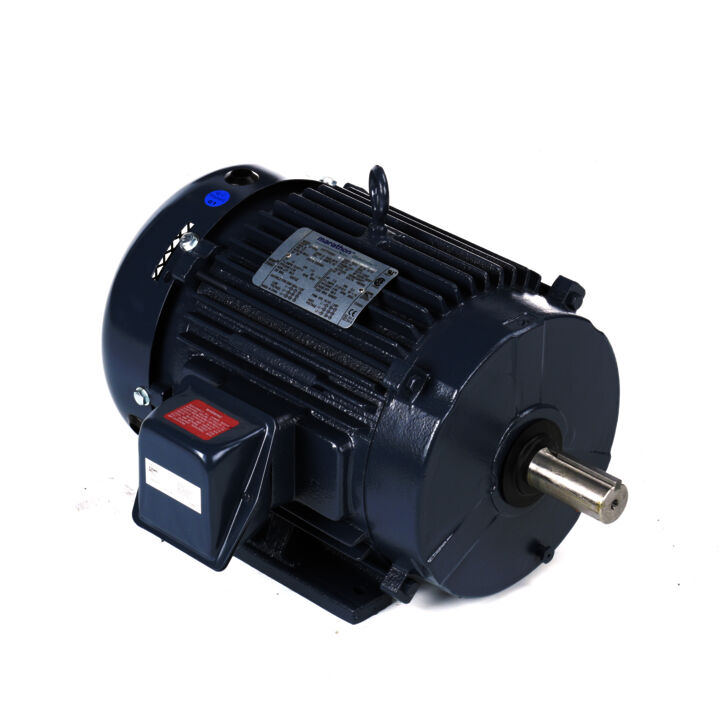 General Purpose Motor, 10 & 7.50 HP, 3 Ph, 60 & 50 Hz, 230/460 & 190/380 V, 3600 & 3000 RPM, 215T Frame, TEFC