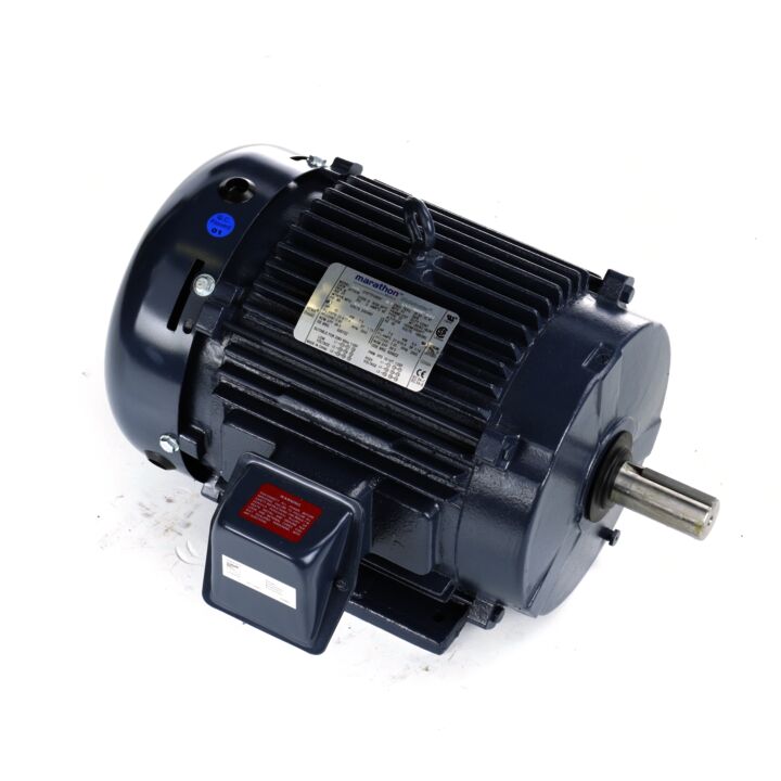 General Purpose Motor, 10 & 7.50 HP, 3 Ph, 60 & 50 Hz, 230/460 & 190/380 V, 3600 & 3000 RPM, 215T Frame, TEFC