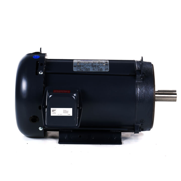 General Purpose Motor, 5 & 3 HP, 3 Ph, 60 & 50 Hz, 230/460 & 190/380 V, 1200 & 1000 RPM, 215TC Frame, TEFC