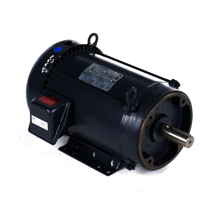General Purpose Motor, 5 & 3 HP, 3 Ph, 60 & 50 Hz, 230/460 & 190/380 V, 1200 & 1000 RPM, 215TC Frame, TEFC
