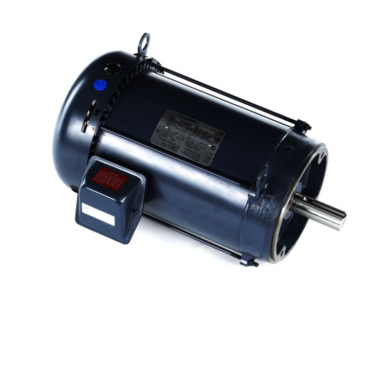 General Purpose Motor, 5 & 3 HP, 3 Ph, 60 & 50 Hz, 230/460 & 190/380 V, 1200 & 1000 RPM, 215TC Frame, TEFC