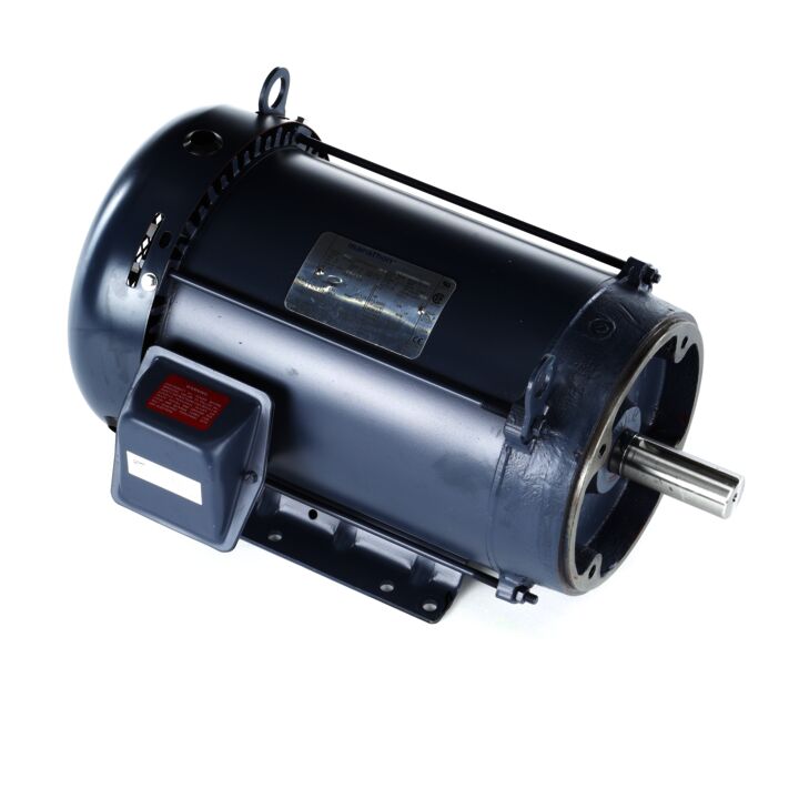 General Purpose Motor, 10 HP, 3 Ph, 60 Hz, 575 V, 1800 RPM, 215TC Frame, TEFC