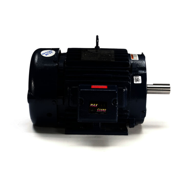 Severe Duty Motor, 10 HP, 3 Ph, 60 Hz, 575 V, 1800 RPM, 215T Frame, TEFC