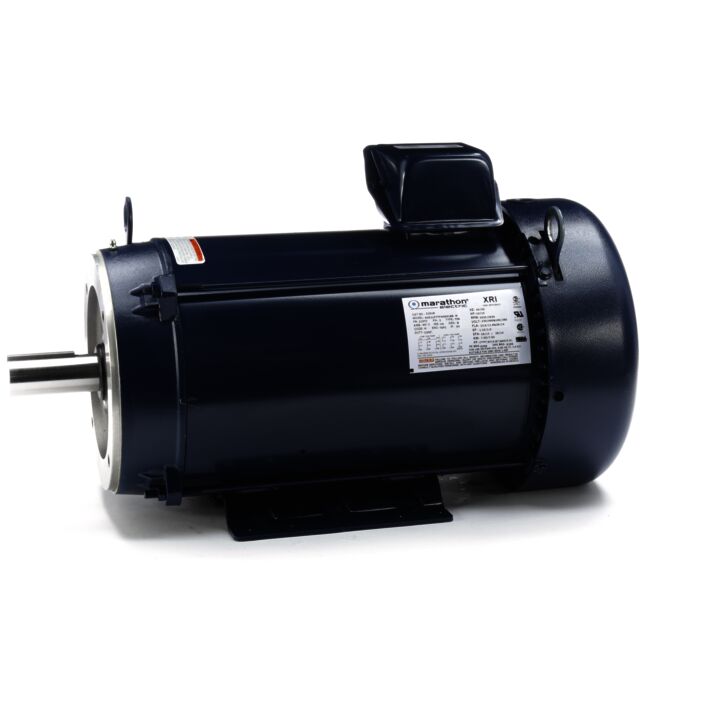 General Purpose Motor, 10 & 10 HP, 3 Ph, 60 & 50 Hz, 230/460 & 190/380 V, 3600 & 3000 RPM, 215TC Frame, TEFC