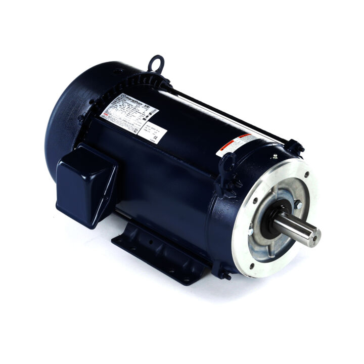 General Purpose Motor, 5 & 3 HP, 3 Ph, 60 & 50 Hz, 230/460 & 190/380 V, 1200 & 1000 RPM, 215TC Frame, TEFC