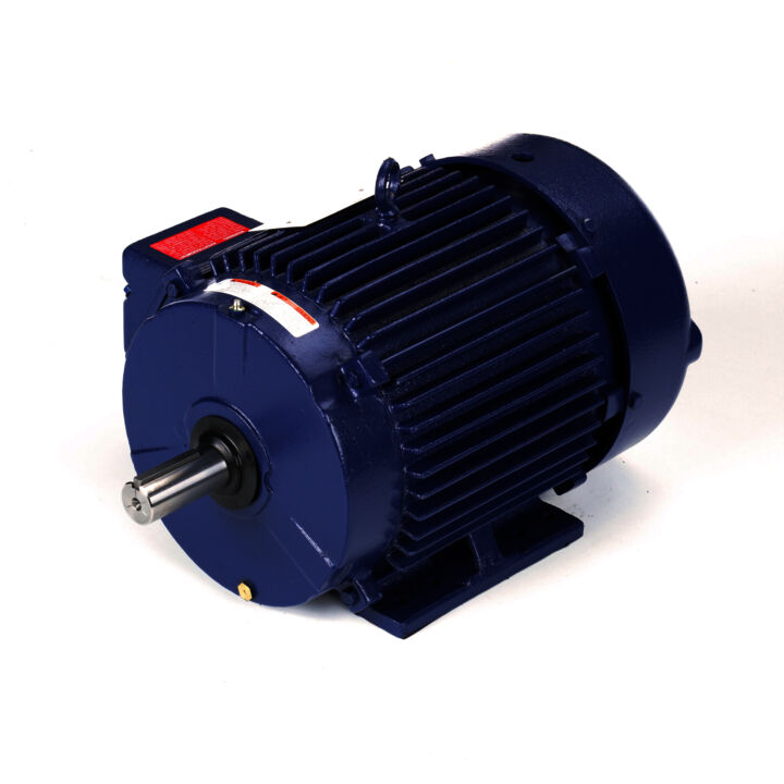 Severe Duty Motor, 10 HP, 3 Ph, 60 Hz, 230/460 V, 3600 RPM, 215T Frame, TEFC