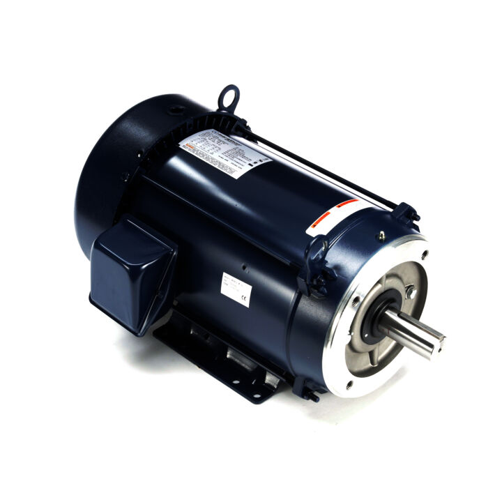 General Purpose Motor, 10 & 7.50 HP, 3 Ph, 60 & 50 Hz, 208-230/460 & 190/380 V, 1800 & 1500 RPM, 215TC Frame, TEFC