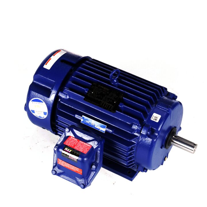 Explosion Proof Motor, 10 & 7.50 HP, 3 Ph, 60 & 50 Hz, 230/460 & 190/380 V, 1800 & 1500 RPM, 215T Frame, EPFC