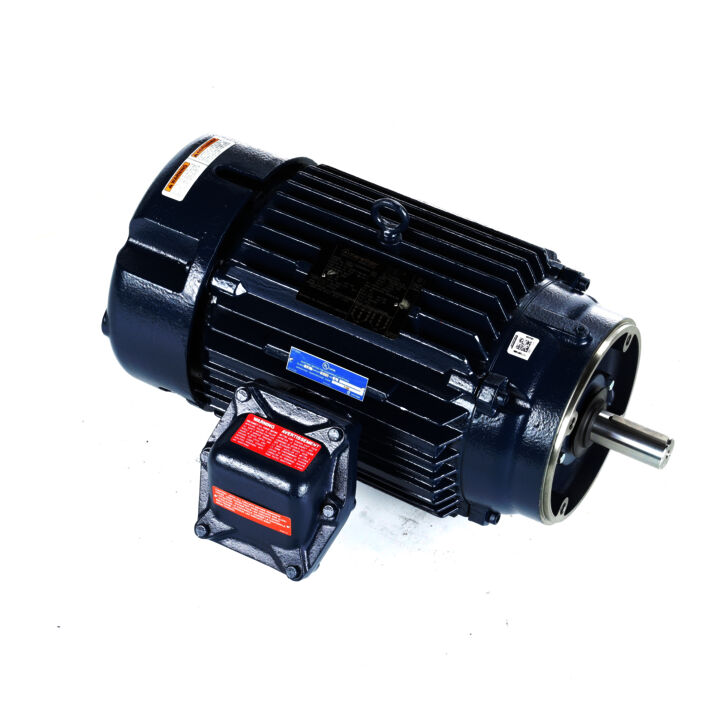 Explosion Proof Motor, 10 & 7.50 HP, 3 Ph, 60 & 50 Hz, 230/460 & 190/380 V, 3600 & 3000 RPM, 215TC Frame, EPFC