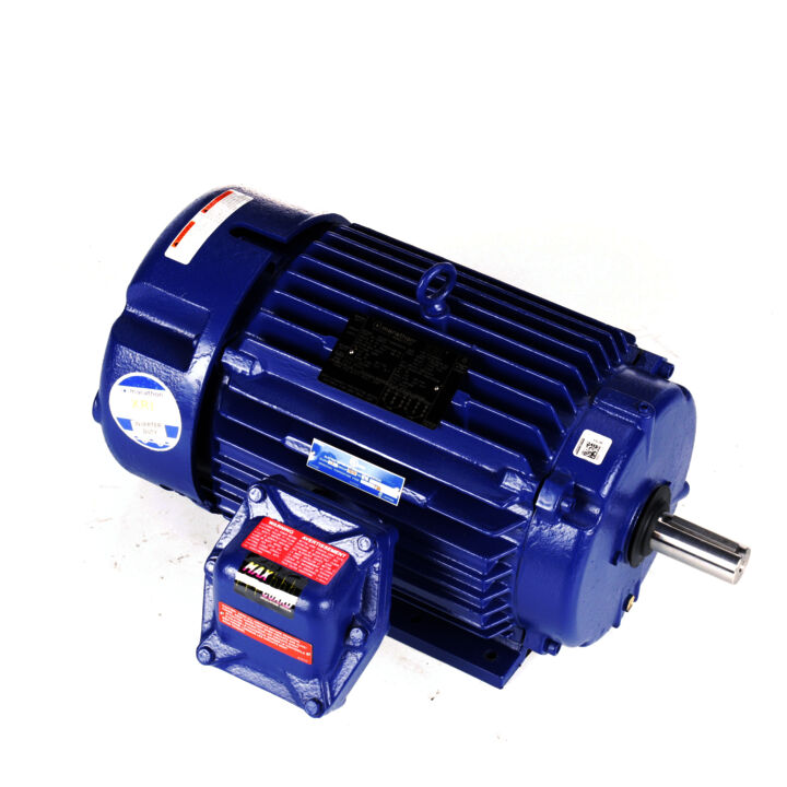 Explosion Proof Motor, 10 & 7.50 HP, 3 Ph, 60 & 50 Hz, 230/460 & 190/380 V, 1800 & 1500 RPM, 215T Frame, EPFC