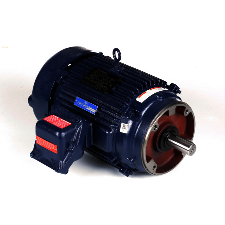 Explosion Proof Motor, 10 & 7.50 HP, 3 Ph, 60 & 50 Hz, 230/460 & 190/380 V, 3600 & 3000 RPM, 215TC Frame, EPFC