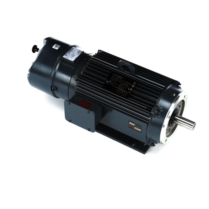 Brake Motor, 10 & 7.50 HP, 3 Ph, 60 & 50 Hz, 230/460 & 190/380 V, 1800 & 1500 RPM, 215TC Frame, TENV