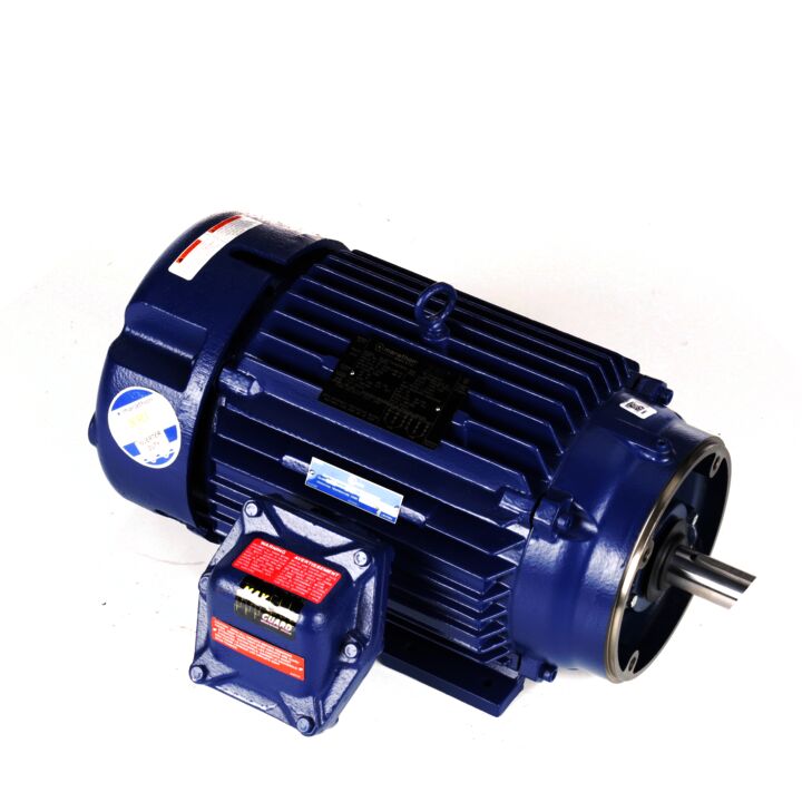 Explosion Proof Motor, 10 & 7.50 HP, 3 Ph, 60 & 50 Hz, 230/460 & 190/380 V, 1800 & 1500 RPM, 215TC Frame, EPFC