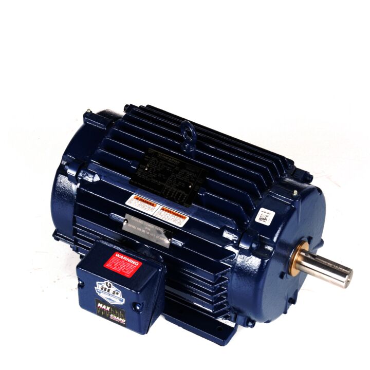 Severe Duty Motor, 10 & 7.50 HP, 3 Ph, 60 & 50 Hz, 230/460 & 190/380 V, 1800 & 1500 RPM, 215TV Frame, TEAO