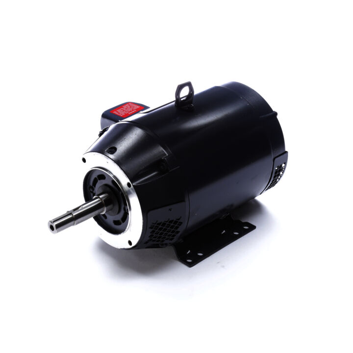 Close-Coupled Pump Motor, 5 & 3 HP, 3 Ph, 60 & 50 Hz, 230/460 & 190/380 V, 1800 & 1500 RPM, 184JM Frame, DP