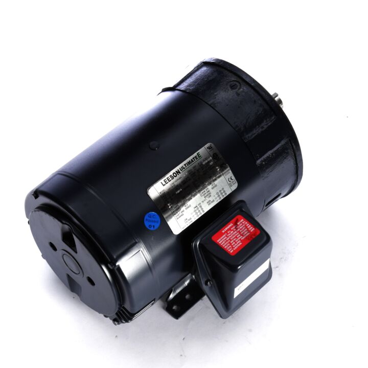 General Purpose Motor, 7.50 & 5 HP, 3 Ph, 60 & 50 Hz, 230/460 & 190/380 V, 3600 & 3000 RPM, 184TC Frame, DP