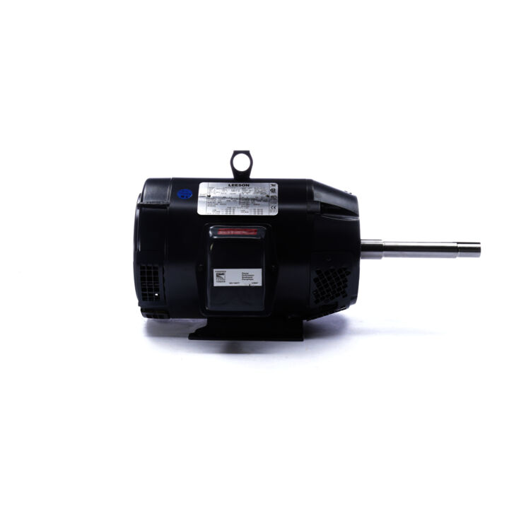 Close-Coupled Pump Motor, 5 & 3 HP, 3 Ph, 60 & 50 Hz, 230/460 & 190/380 V, 1800 & 1500 RPM, 184JP Frame, DP