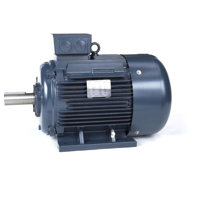 Cast Iron Motor, 40 & 30 HP, 3 Ph, 60 & 50 Hz, 230/460 & 200/400 V, 1200 & 1000 RPM, 225M Frame, TEFC