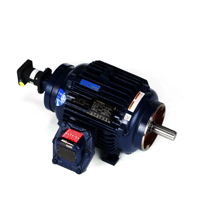 Explosion Proof Motor, 10 HP, 3 Ph, 60 Hz, 230/460 V, 1800 RPM, 254TC Frame, EPNV