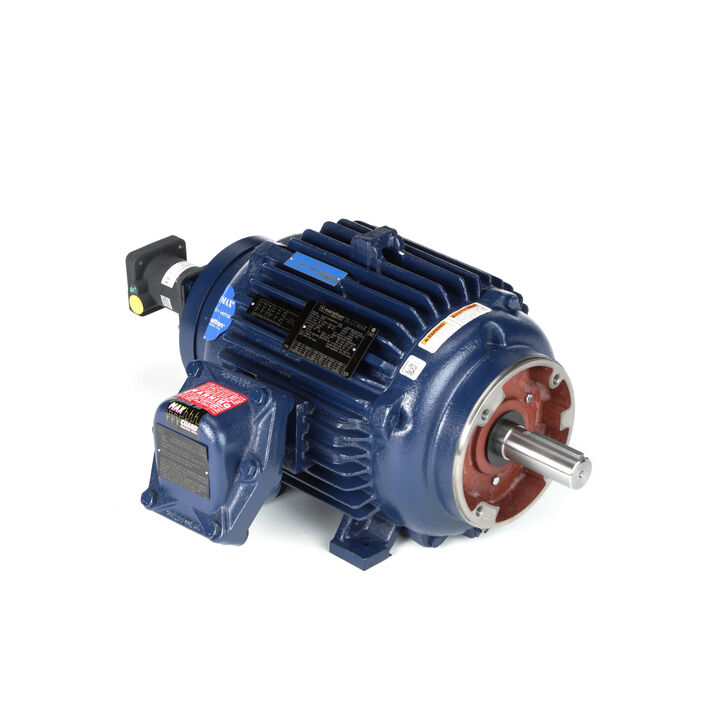 Explosion Proof Motor, 10 HP, 3 Ph, 60 Hz, 230/460 V, 1800 RPM, 254TC Frame, EPNV