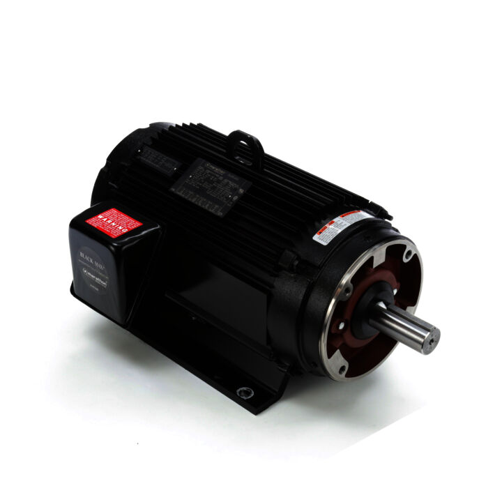 Speed Ratio Motor, 7.50 HP, 3 Ph, 60 Hz, 230/460 V, 1200 RPM, 254TC Frame, TENV