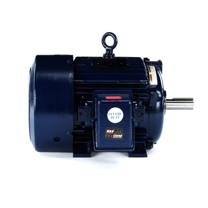 Severe Duty Motor, 15 HP, 3 Ph, 60 Hz, 575 V, 1800 RPM, 254T Frame, TEFC