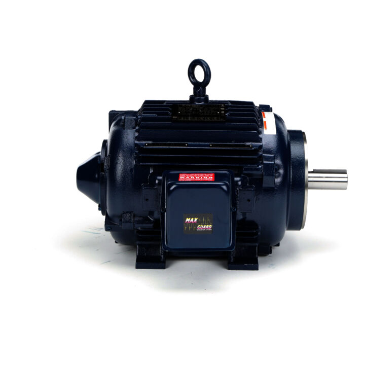 Encoder Motor, 15 HP, 3 Ph, 60 Hz, 230/460 V, 1800 RPM, 254TC Frame, TENV