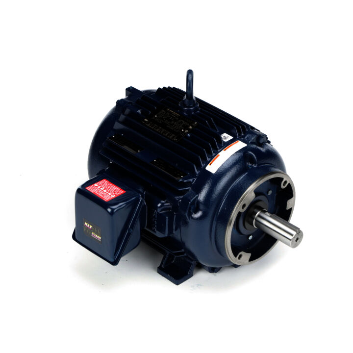 Encoder Motor, 15 HP, 3 Ph, 60 Hz, 230/460 V, 1800 RPM, 254TC Frame, TENV