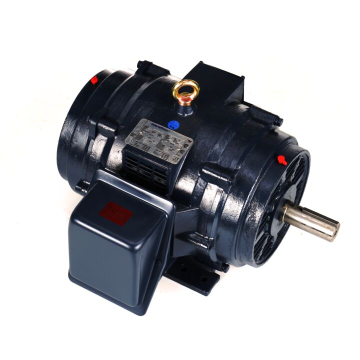 General Purpose Motor, 20 & 15 HP, 3 Ph, 60 & 50 Hz, 230/460 & 190/380 V, 3600 & 3000 RPM, 254T Frame, DP