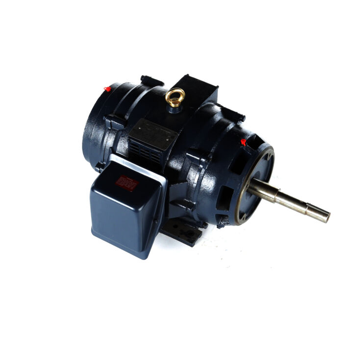 Close-Coupled Pump Motor, 20 HP, 3 Ph, 60 Hz, 575 V, 3600 RPM, 254JP Frame, DP