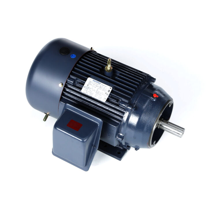 General Purpose Motor, 15 & 10 HP, 3 Ph, 60 & 50 Hz, 230/460 & 190/380 V, 3600 & 3000 RPM, 254TC Frame, TEFC