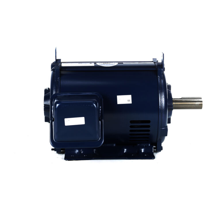 General Purpose Motor, 15 HP, 3 Ph, 60 Hz, 200 V, 1800 RPM, 254T Frame, DP